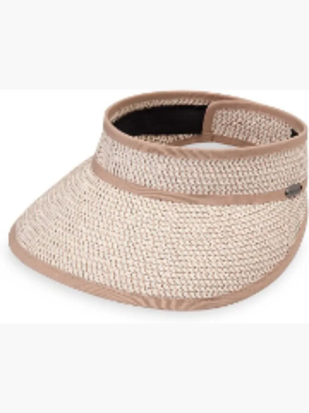 Women's Wide Brim Sun Visor with Adjustable Strap - UPF 50+